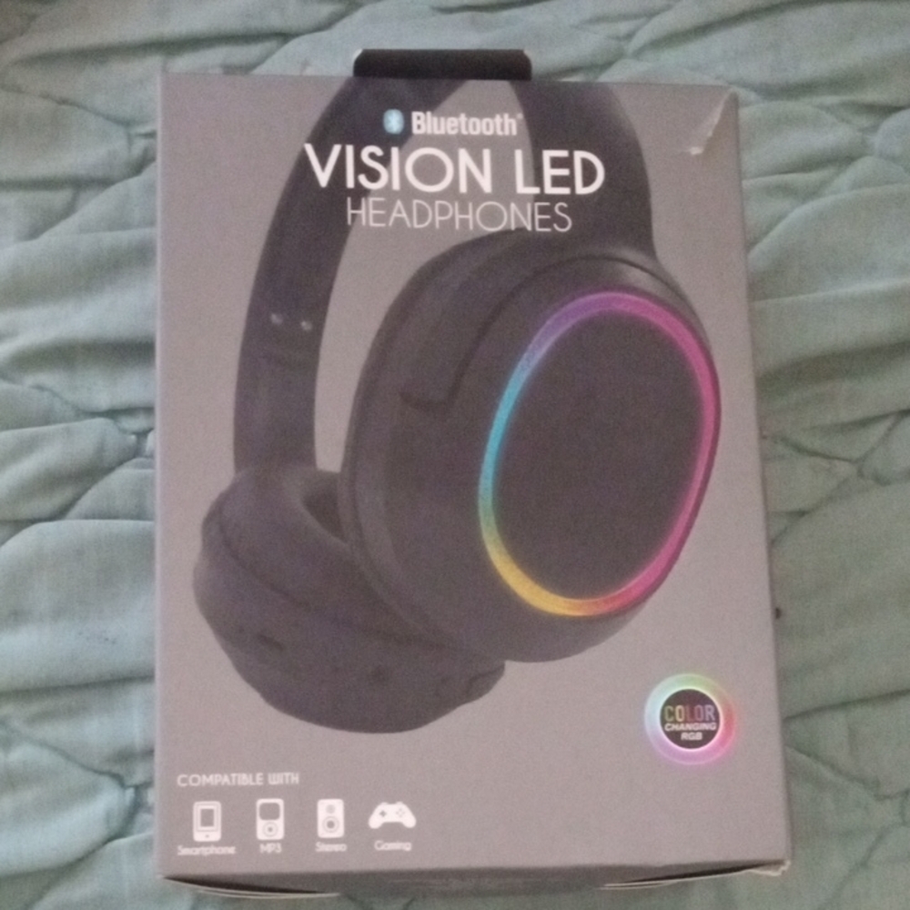 Bluetooth Vision LED Headphones